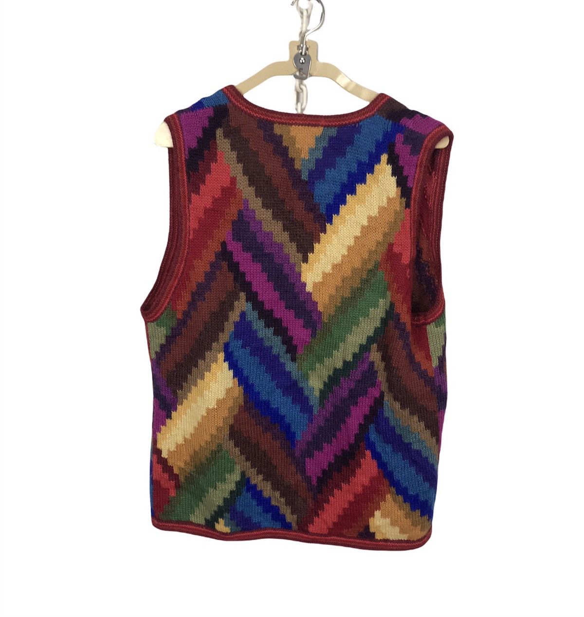 Other Multicolor cardigan sleeveless by K.W.R Size US S / EU 44-46 / 1 - 3 Thumbnail