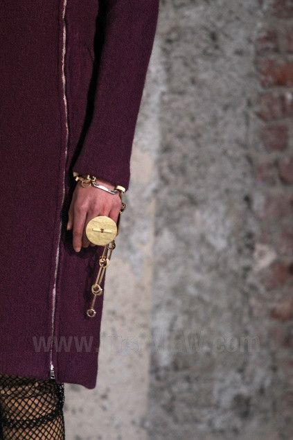 image of Archival Clothing x Maison Margiela Fw11 Runway Ring in Gold, Men's