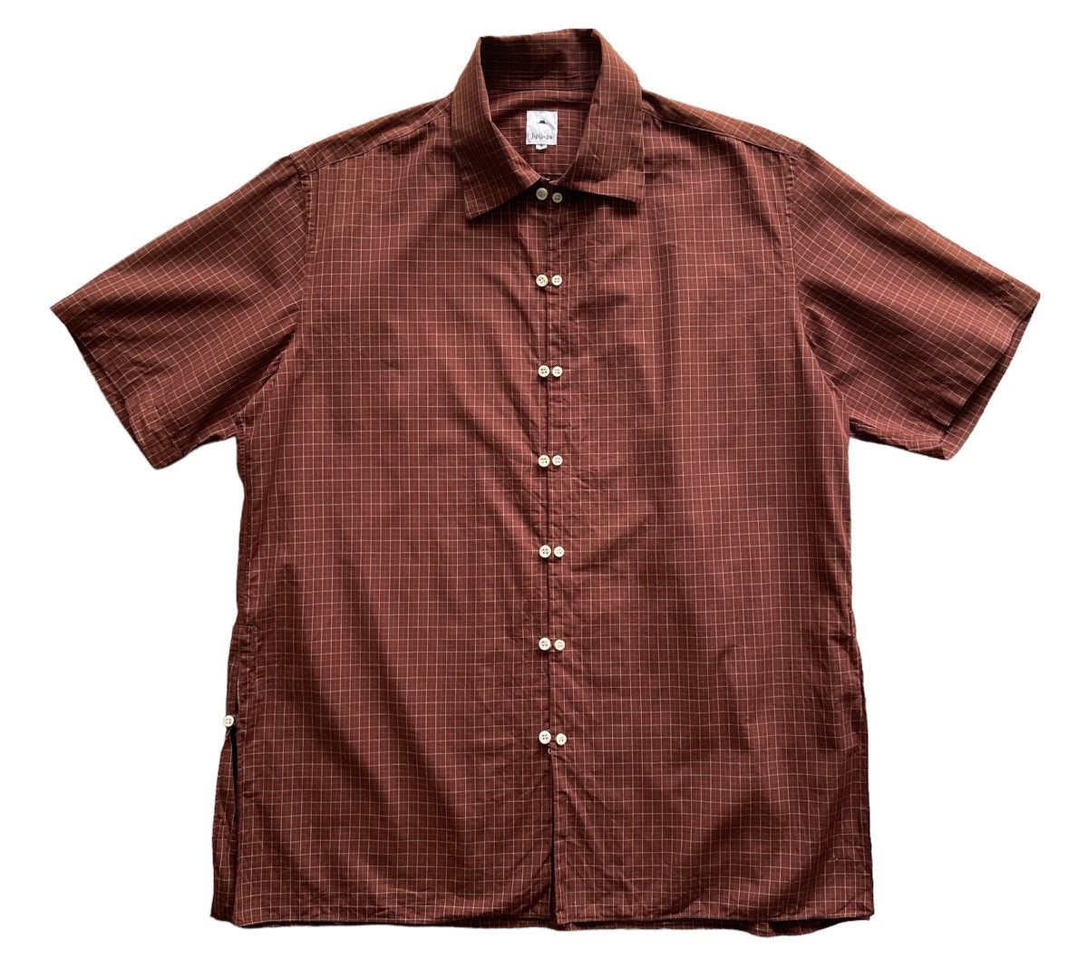 Designer × Japanese Brand Vintage Jipijapa Double Button Up Plaid Shirt Size US L / EU 52-54 / 3 - 1 Thumbnail