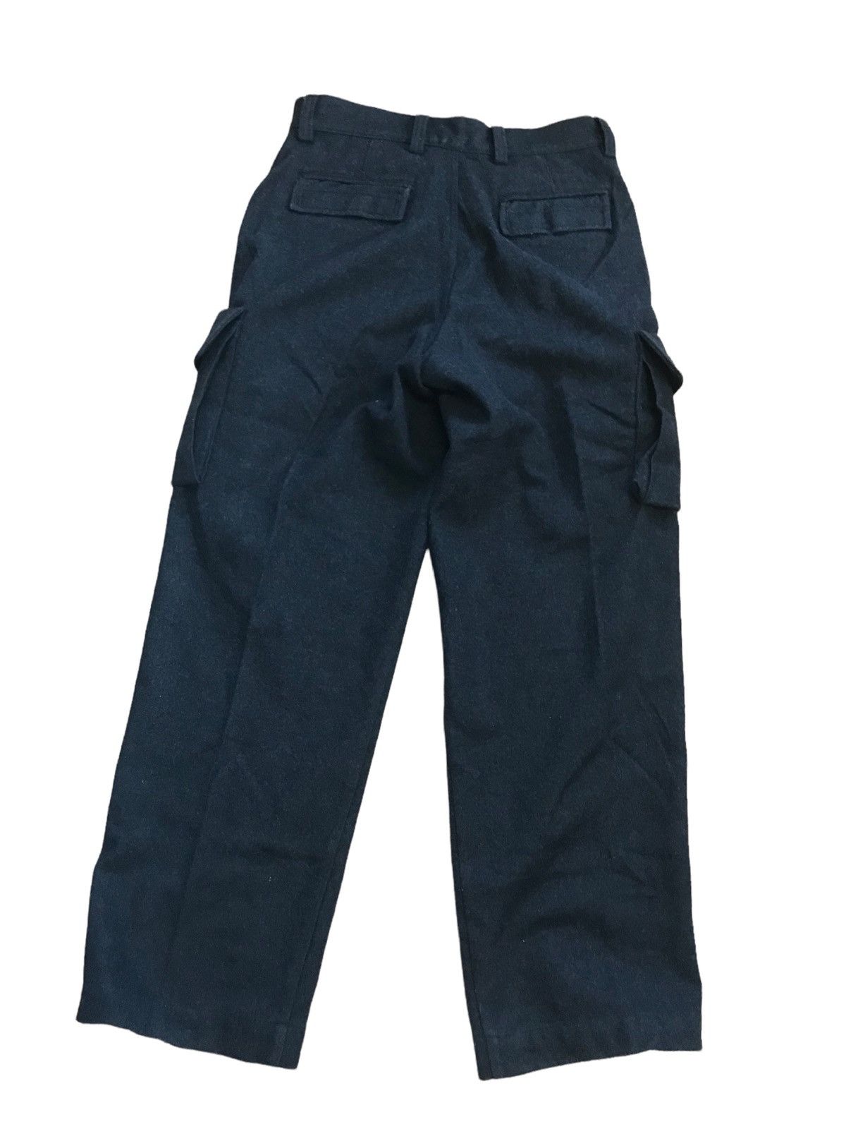 Gap × Vintage Charcoal wool cargo pants 29x30 Size US 29 - 3 Thumbnail