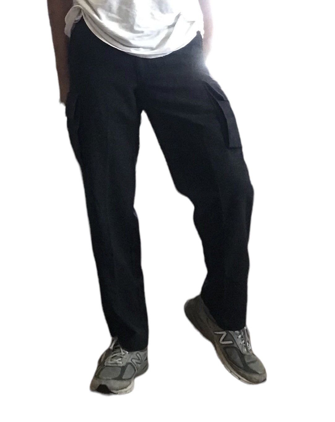 Gap × Vintage Charcoal wool cargo pants 29x30 Size US 29 - 6 Thumbnail