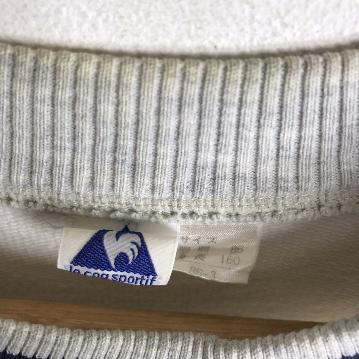Le Coq Sportif × Vintage Vintage 90s Le Coq Sportif Sweatshirt Pullover Jumper Size US XS / EU 42 / 0 - 4 Thumbnail