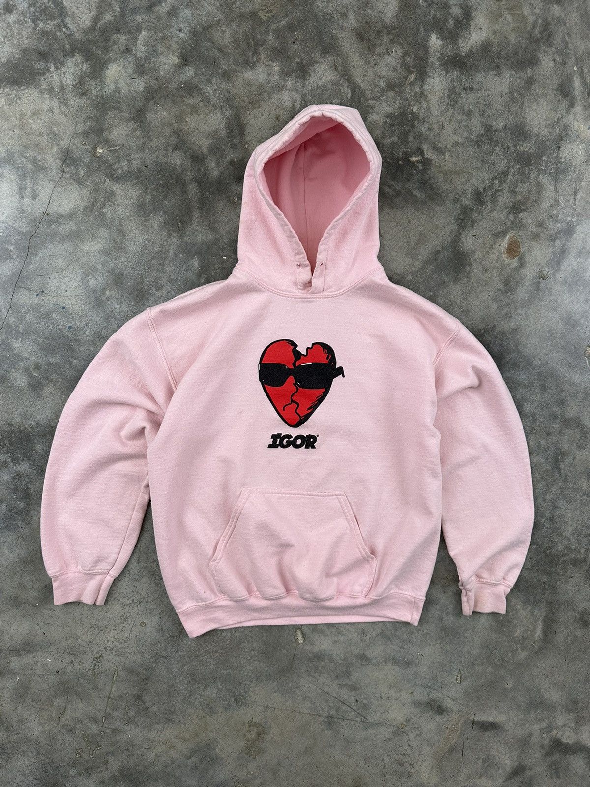 Golf Wang Pink Broken Heart Shades Sweatshirt Pink Medium