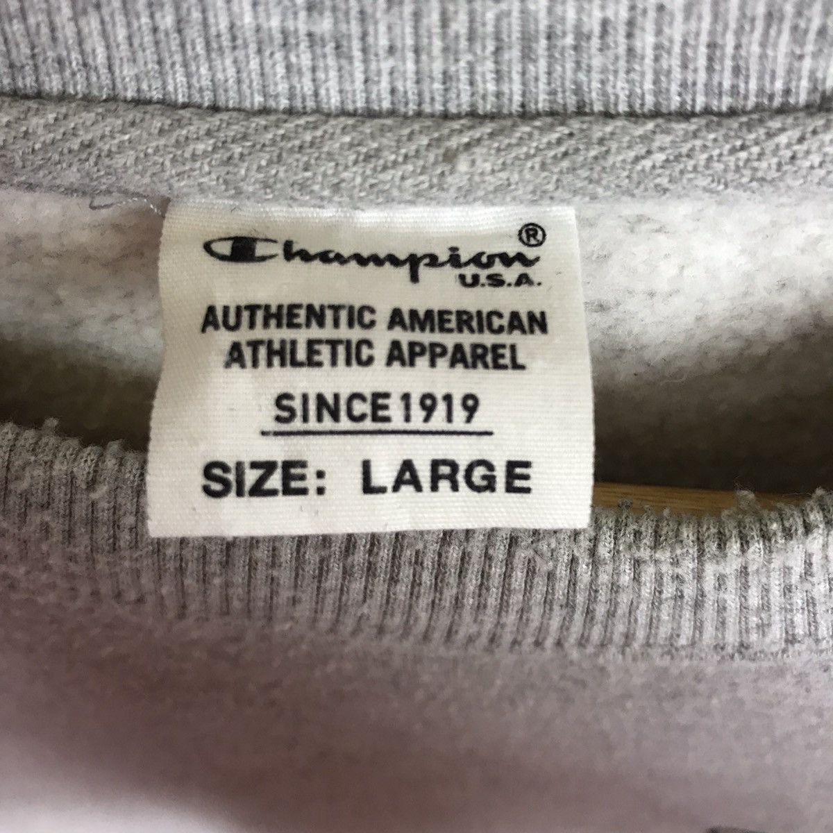 Champion Vintage Champion Script Basic Logo Sweatshirt Size US L / EU 52-54 / 3 - 4 Thumbnail