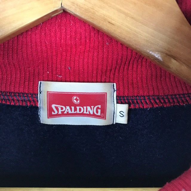Spalding Vintage 90s Spalding Half Zipper Sweatshirt Pullover Size US S / EU 44-46 / 1 - 4 Thumbnail