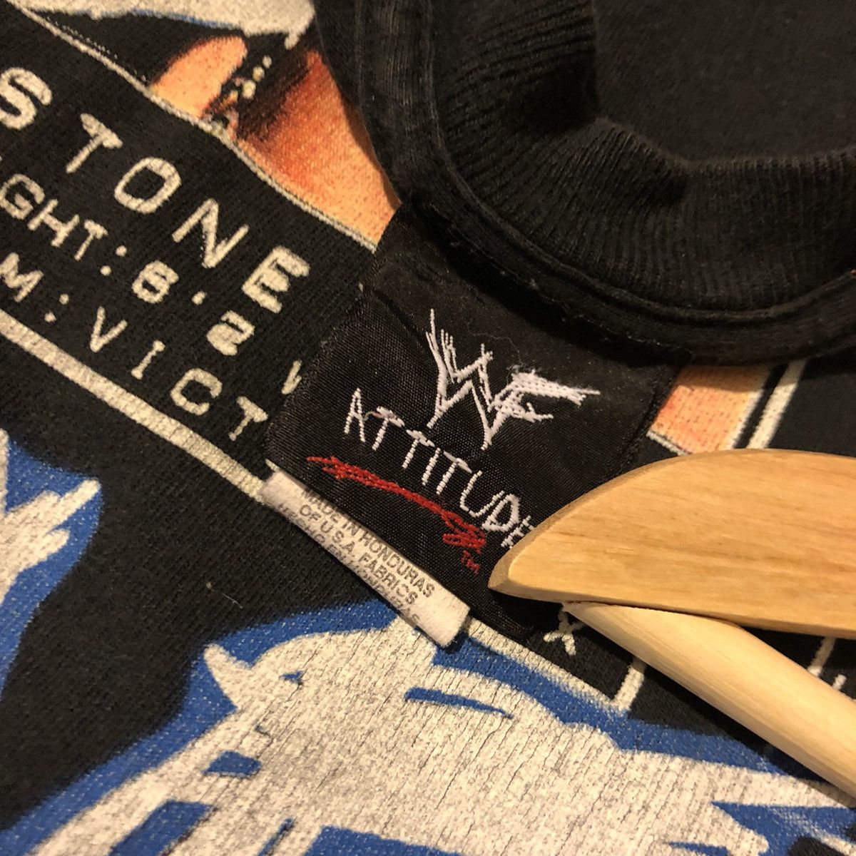Vintage × WWE × WWF Vintage WWF New Millennium tee Size US L / EU 52-54 / 3 - 3 Thumbnail