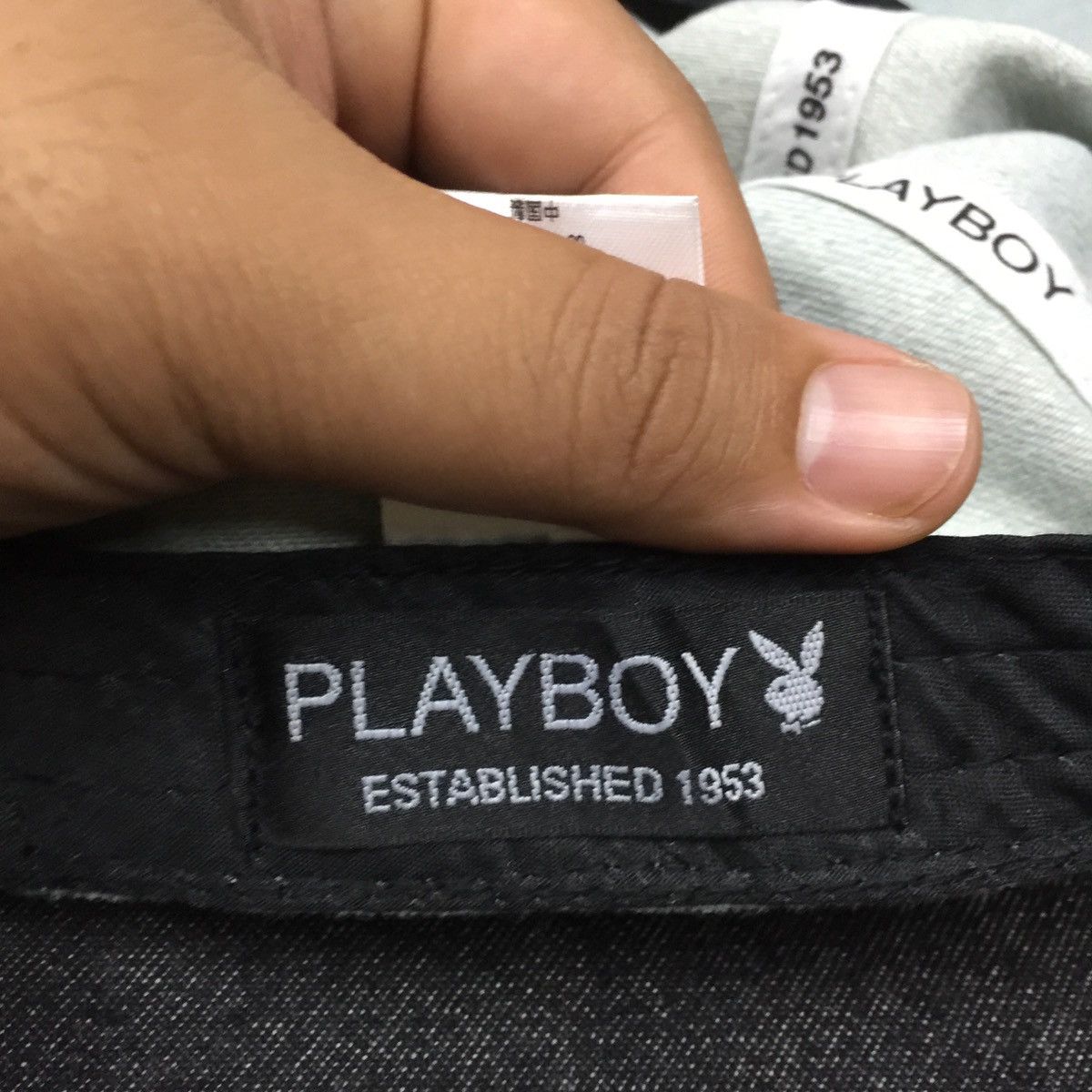Playboy Playboy Denim Hats Caps Size ONE SIZE - 7 Thumbnail