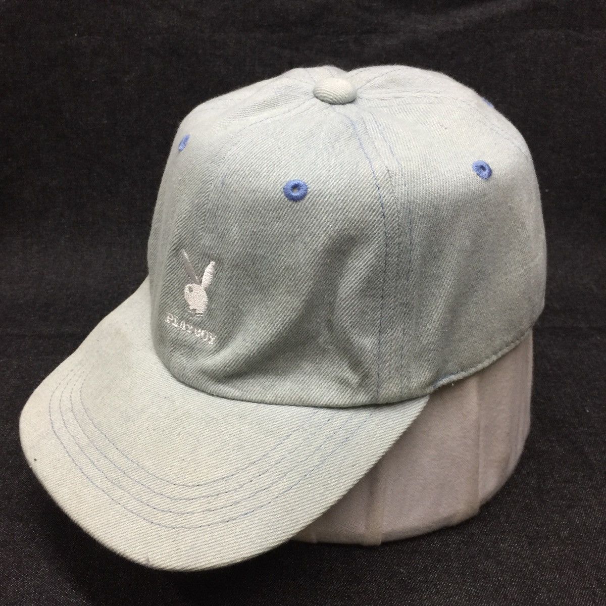 Playboy Playboy Denim Hats Caps Size ONE SIZE - 3 Thumbnail
