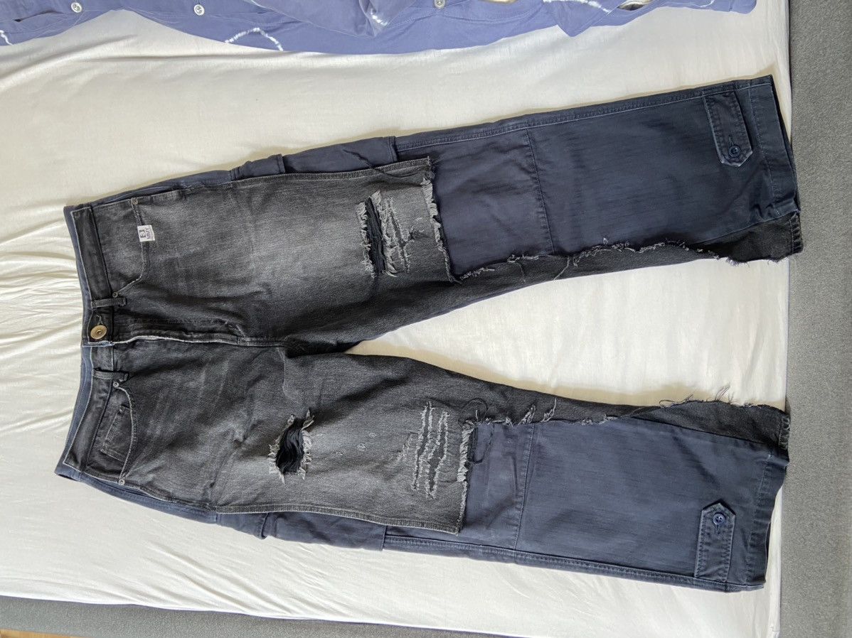 Maison MIHARA YASUHIRO Miharayasuhiro double layered cargo pants Size US 34 / EU 50 - 2 Thumbnail