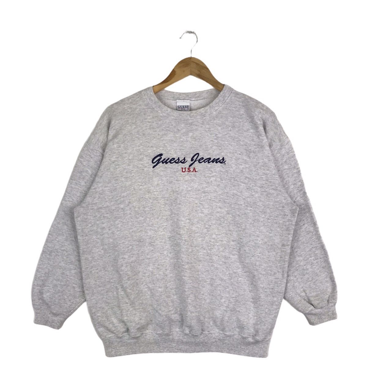 Guess Vintage 80s Guess Jeans Usa Sweatshirt Size US L / EU 52-54 / 3 - 1 Thumbnail