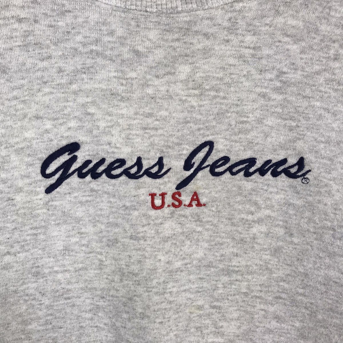 Guess Vintage 80s Guess Jeans Usa Sweatshirt Size US L / EU 52-54 / 3 - 3 Thumbnail