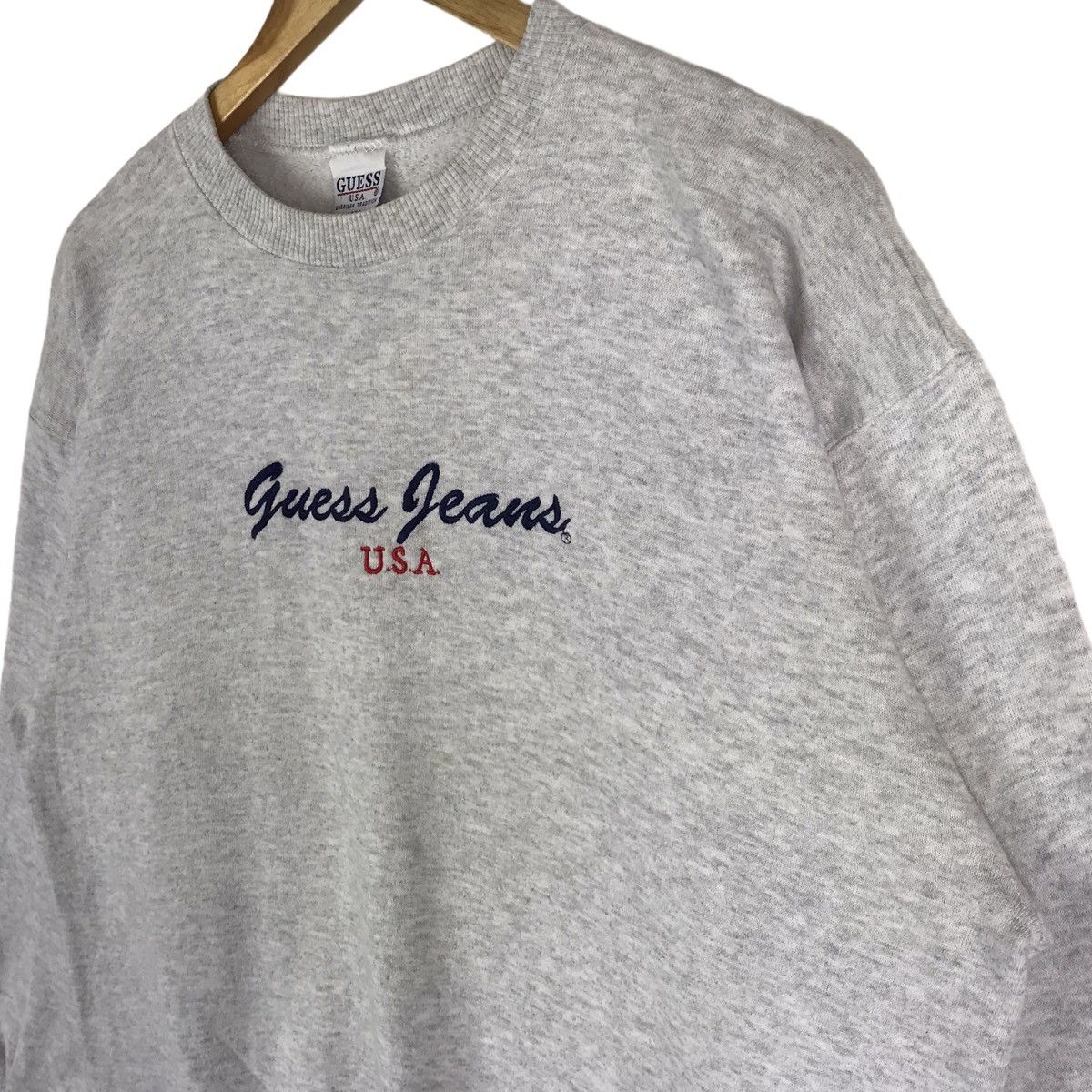 Guess Vintage 80s Guess Jeans Usa Sweatshirt Size US L / EU 52-54 / 3 - 5 Thumbnail