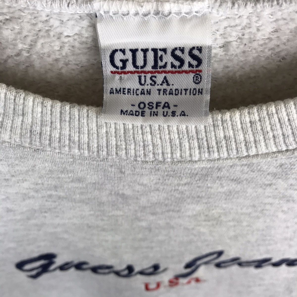Guess Vintage 80s Guess Jeans Usa Sweatshirt Size US L / EU 52-54 / 3 - 6 Thumbnail