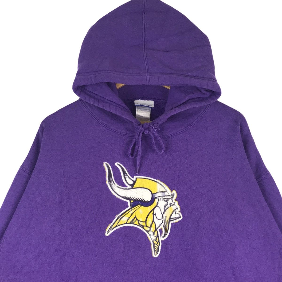 NFL × Reebok Vintage Minnesota Vikings Reebok Hoodie Sweatshirt Size US XXL / EU 58 / 5 - 2 Thumbnail