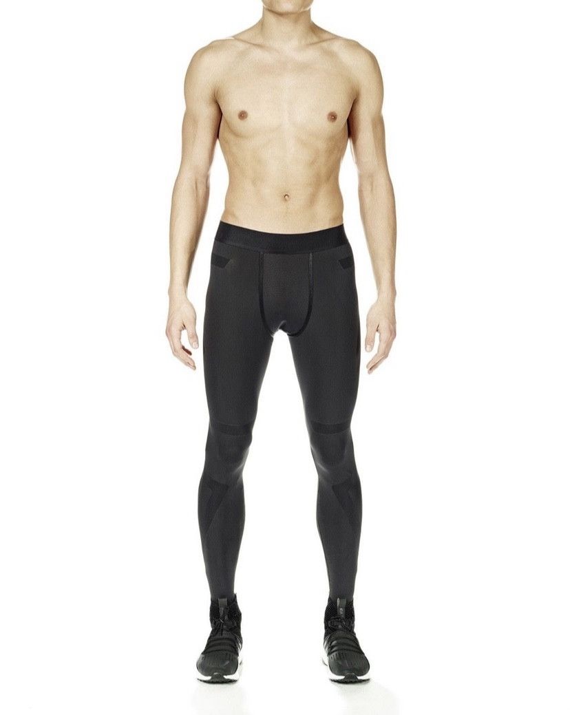 Adidas × Y-3 × Yohji Yamamoto Y-3 Sport Techfit Leggings Size US 34 / EU 50 - 3 Thumbnail