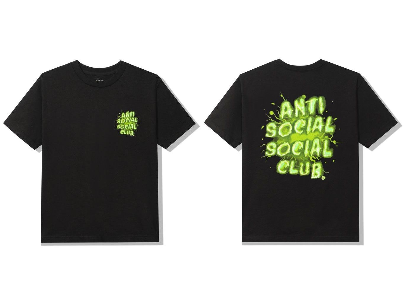 Anti Social Social Club DS FW21 ASSC I See Green Black Tee Supreme BAPE KITH KAWS Size US M / EU 48-50 / 2 - 1 Thumbnail