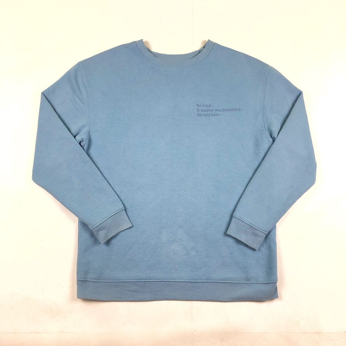 Vintage Vintage sweatshirt baby blue retro 90s USA retro y2k Size US M / EU 48-50 / 2 - 5 Thumbnail