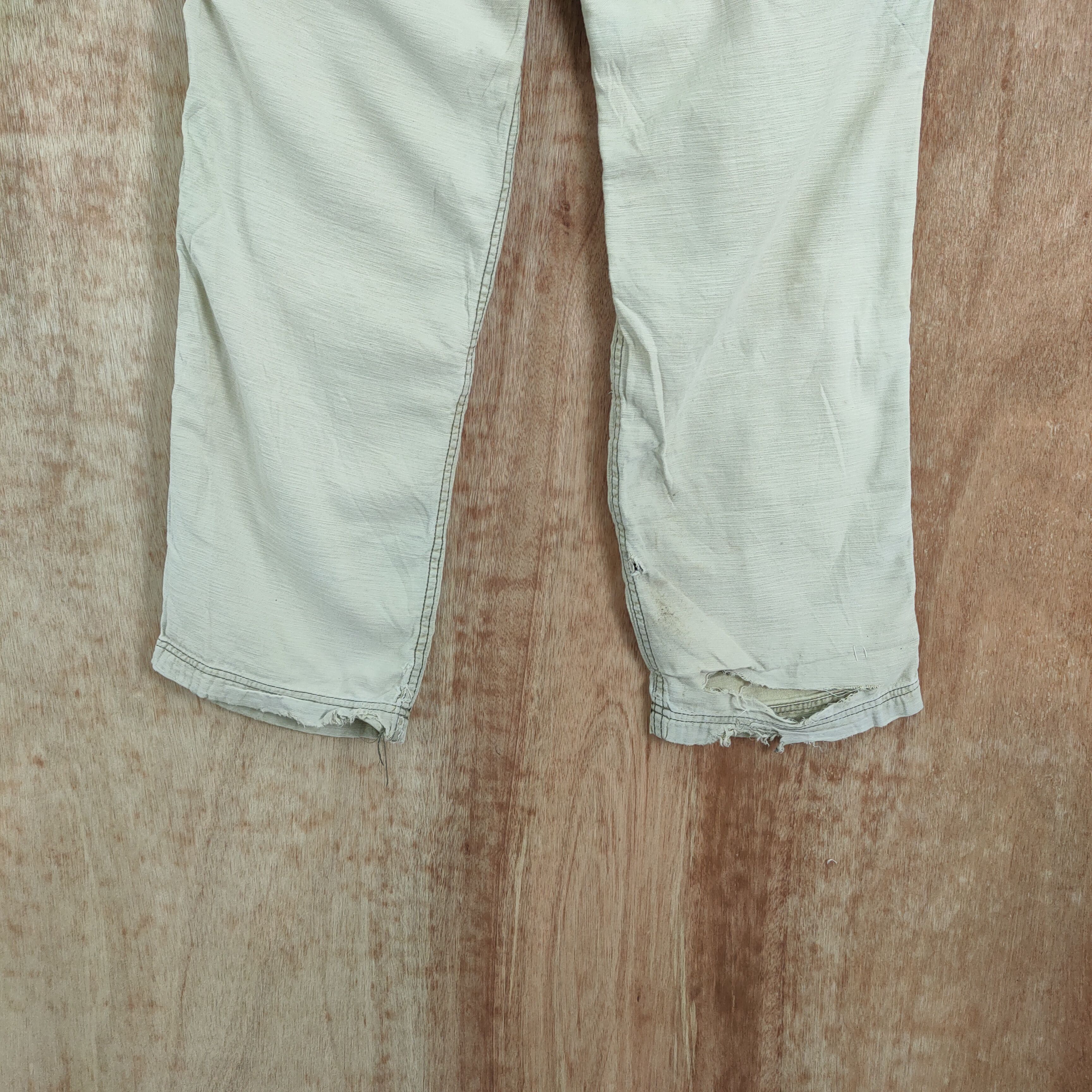 Japanese Brand VINTAGE FLASH REPORT 8 POCKET FADED CARGO PANTS Size US 32 / EU 48 - 9 Thumbnail