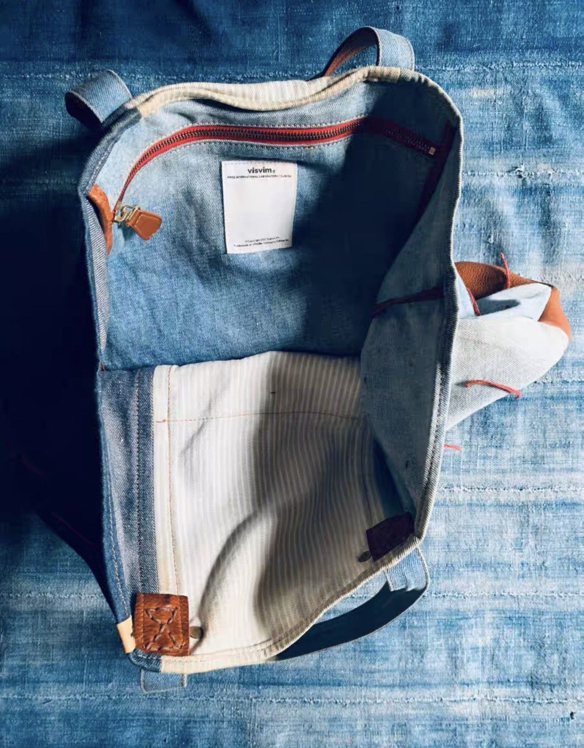 Visvim Visvim Denim P.W. Homer Tote 2 Size ONE SIZE - 4 Thumbnail