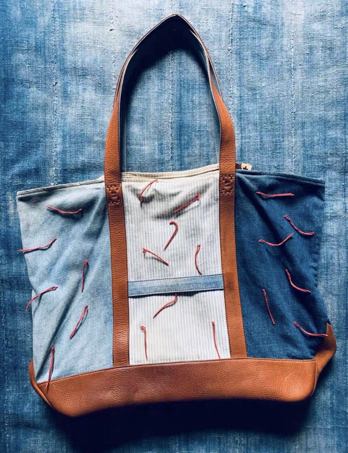 Visvim Visvim Denim P.W. Homer Tote 2 Size ONE SIZE - 2 Thumbnail