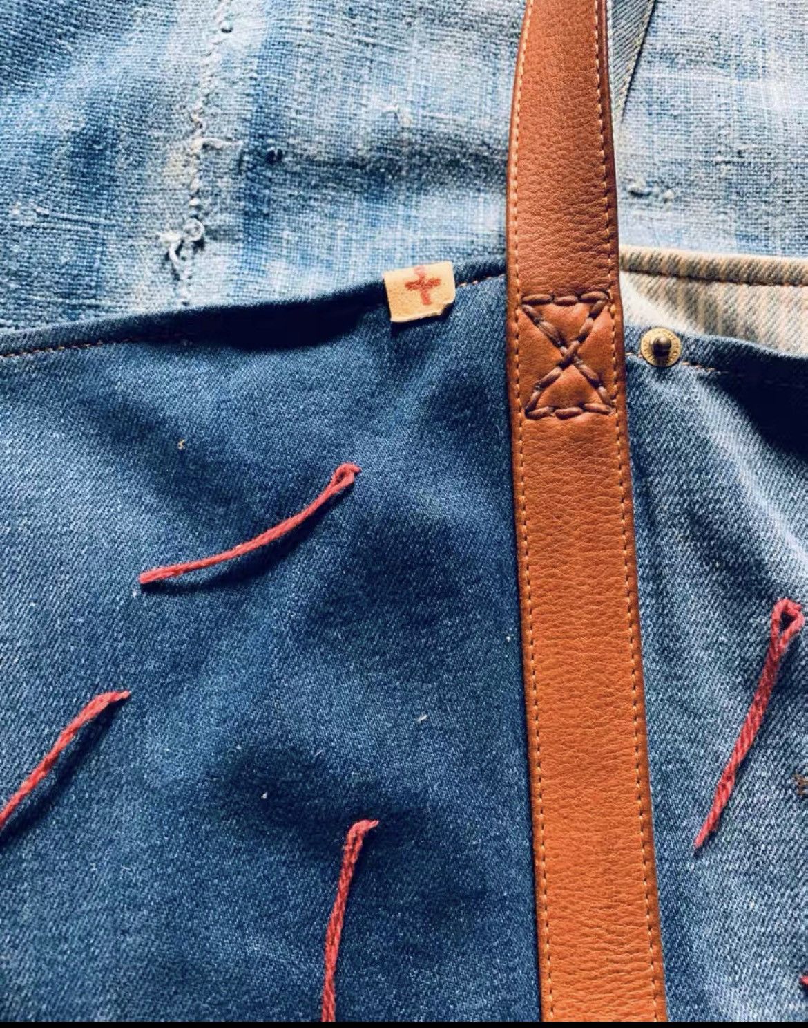 Visvim Visvim Denim P.W. Homer Tote 2 Size ONE SIZE - 3 Thumbnail