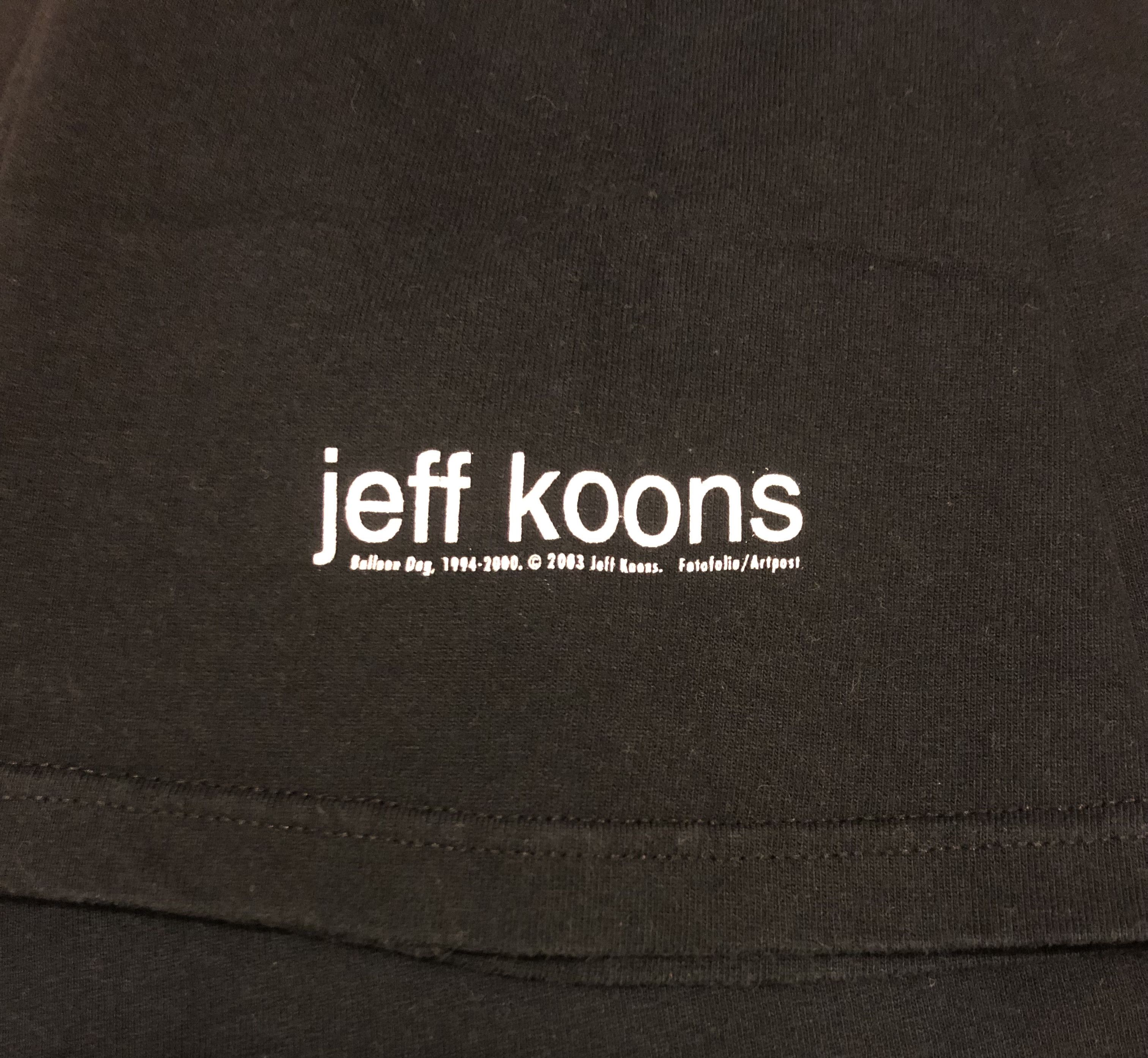 Vintage Rare Vintage Jeff Koons Balloon Dog Art T Shirt Kaws USA Size US L / EU 52-54 / 3 - 3 Thumbnail