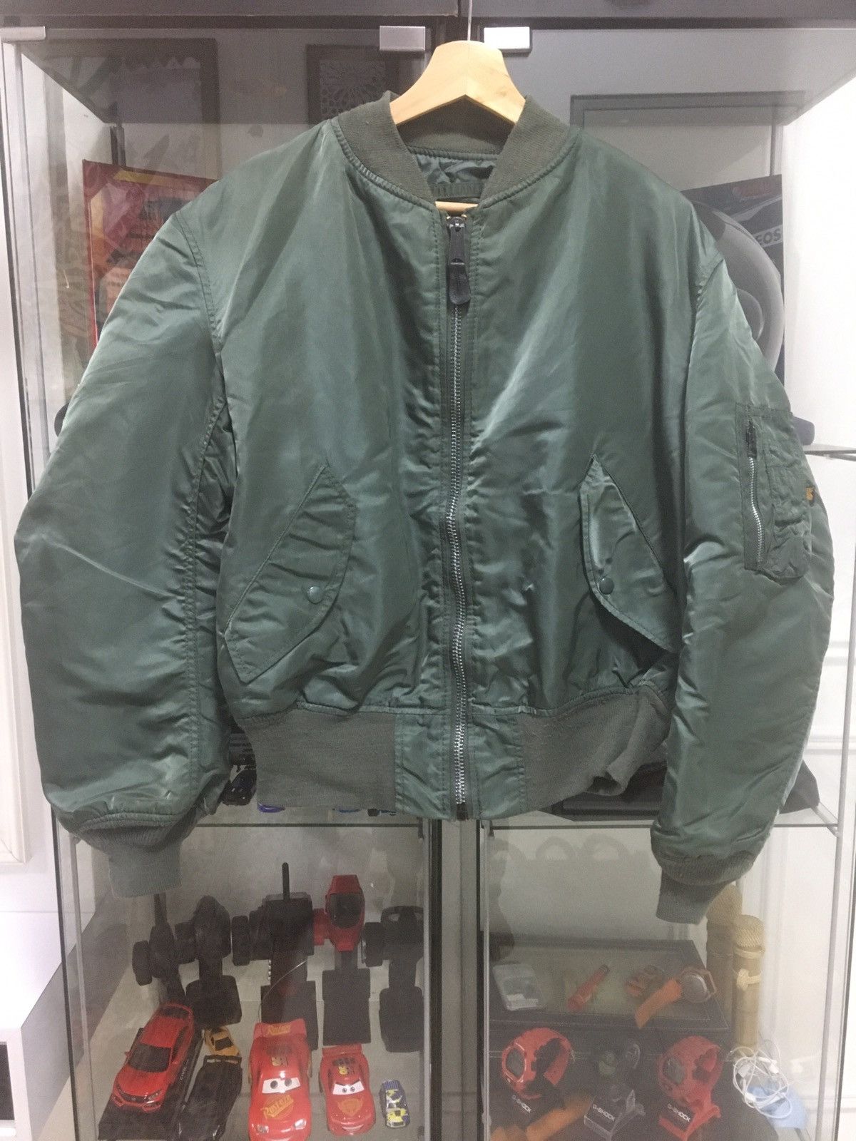Alpha Industries Jacket Fullzipper Faded