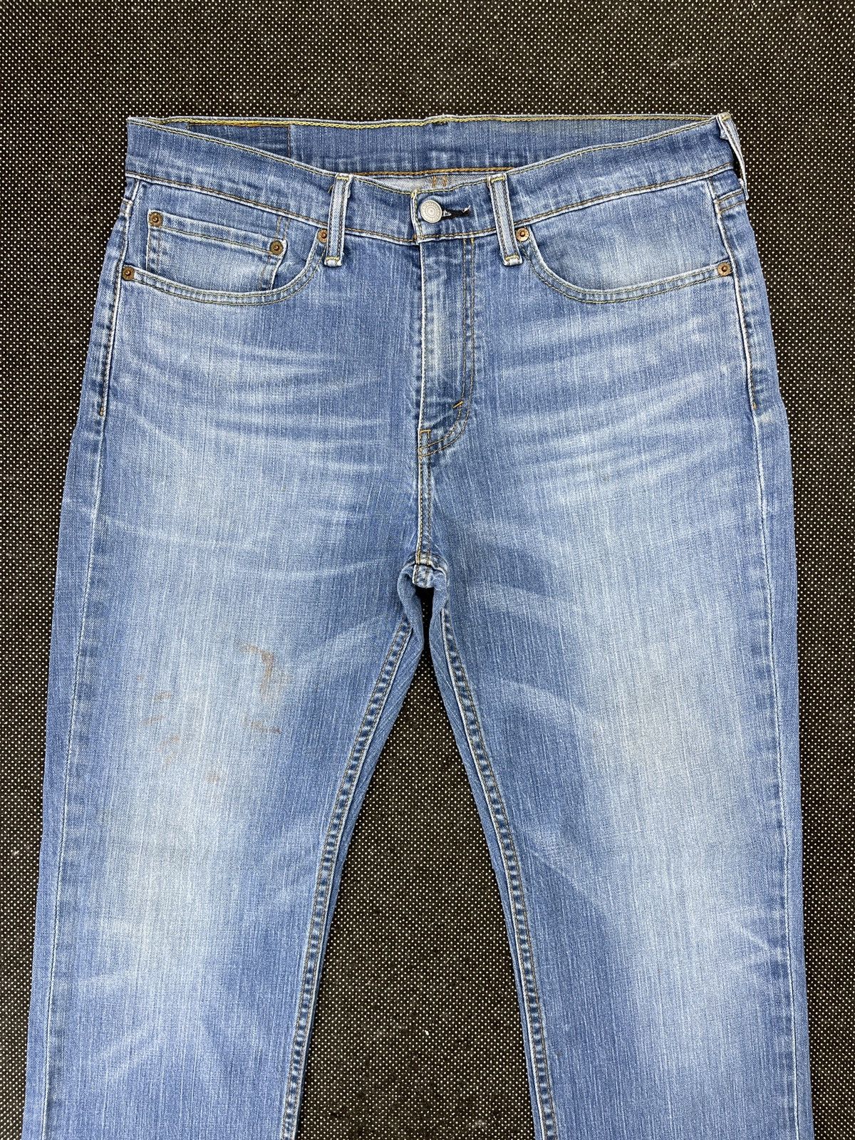 Levi's × Vintage Vintage Levis 514 Light Blue Jeans - J406 Size US 36 / EU 52 - 3 Thumbnail