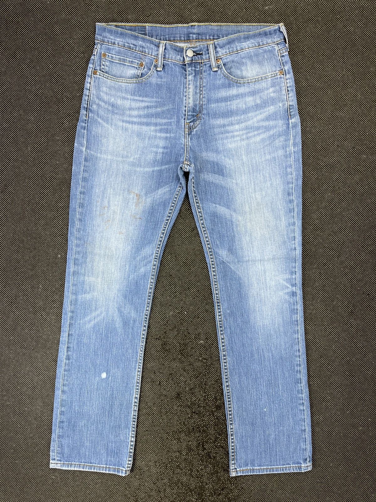 Levi's × Vintage Vintage Levis 514 Light Blue Jeans - J406 Size US 36 / EU 52 - 1 Thumbnail
