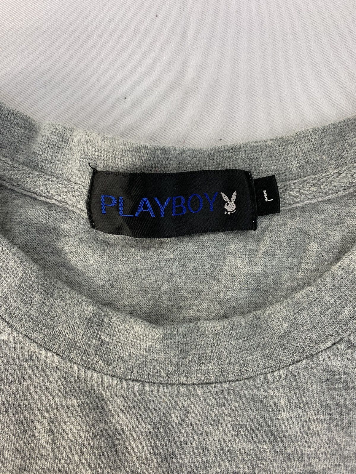 Playboy 90s Playboy Big Bunny Head Logo Spell Out Long-sleeve Tee Size US S / EU 44-46 / 1 - 5 Thumbnail