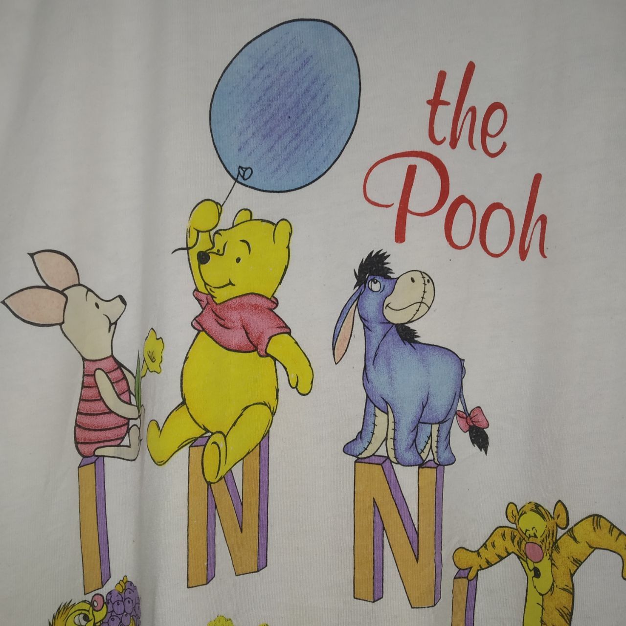Cartoon Network Vintage Winnie The Pooh And Friend Animated Cartoon Pooh Size US L / EU 52-54 / 3 - 4 Thumbnail