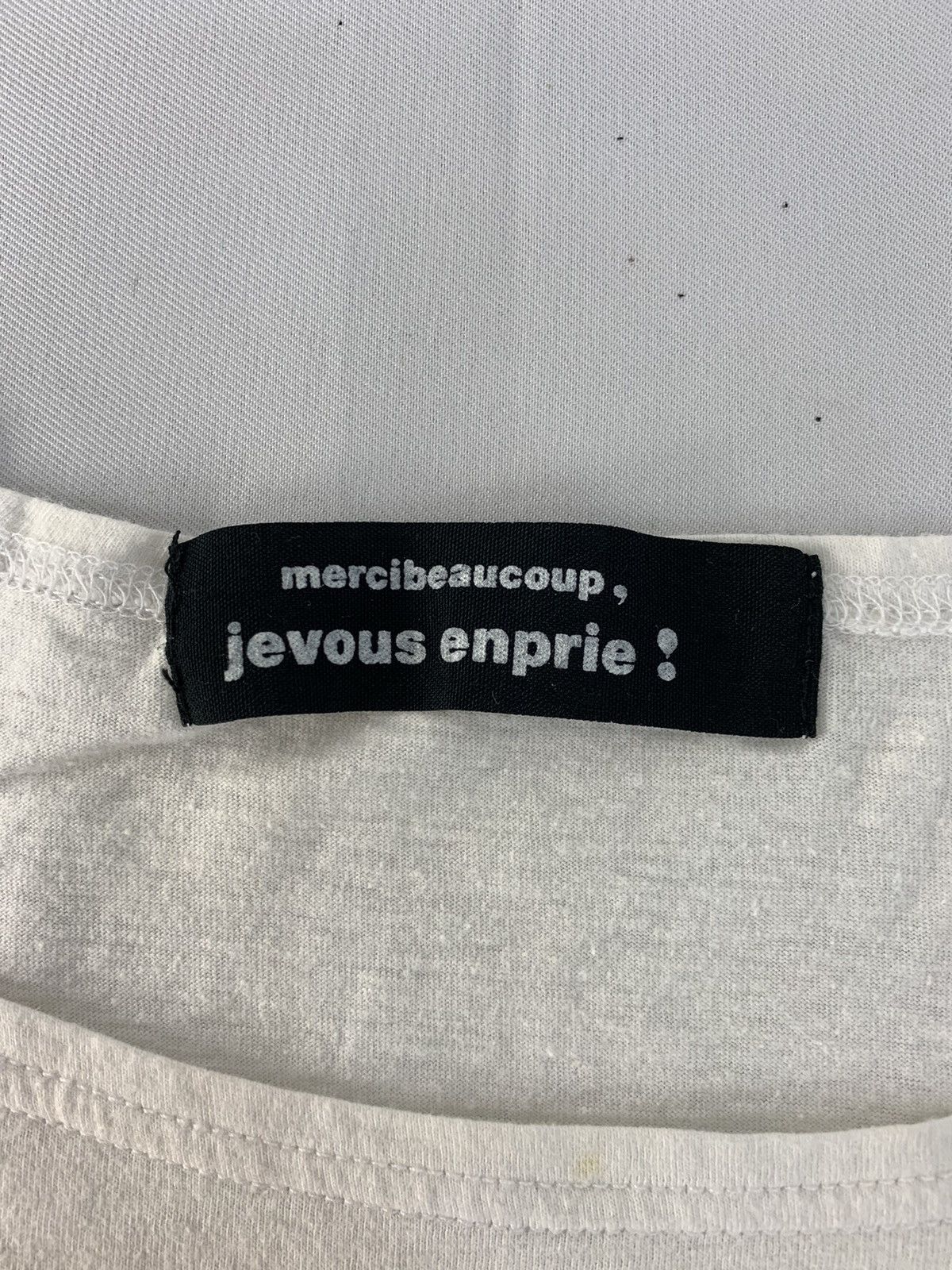 Issey Miyake Mercibeaucoup Jevous Enprie Issey Miyake Tee Size S / US 4 / IT 40 - 3 Thumbnail