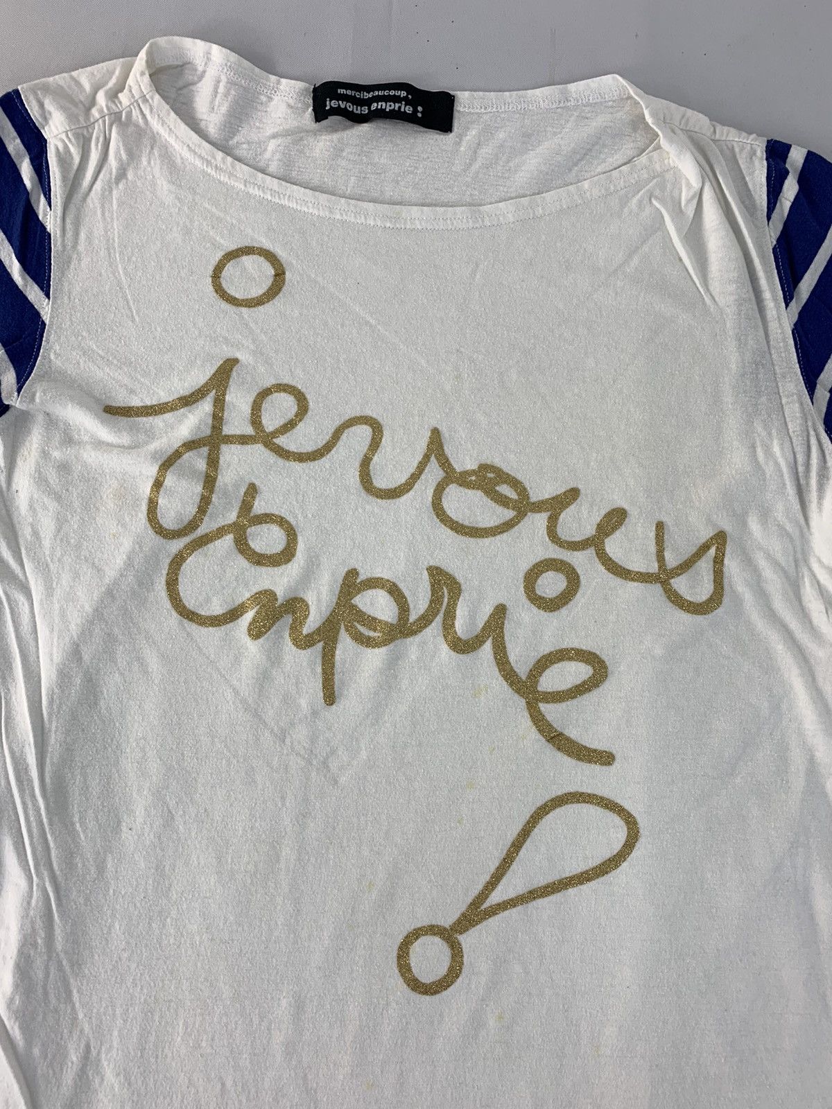 Issey Miyake Mercibeaucoup Jevous Enprie Issey Miyake Tee Size S / US 4 / IT 40 - 2 Thumbnail