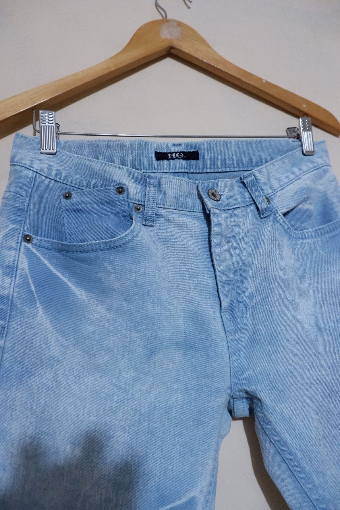 Hysteric Glamour Hysteric Glamour Overdye Blue Jeans Size US 30 / EU 46 - 4 Thumbnail