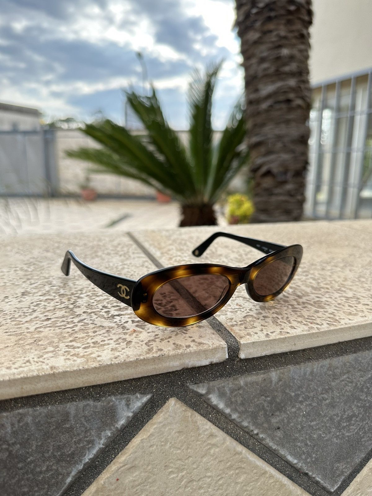 CHANEL サングラス　5007 美品 CHANEL 5007 c.503/65 サングラス 希少 ビンテージ - メルカリ