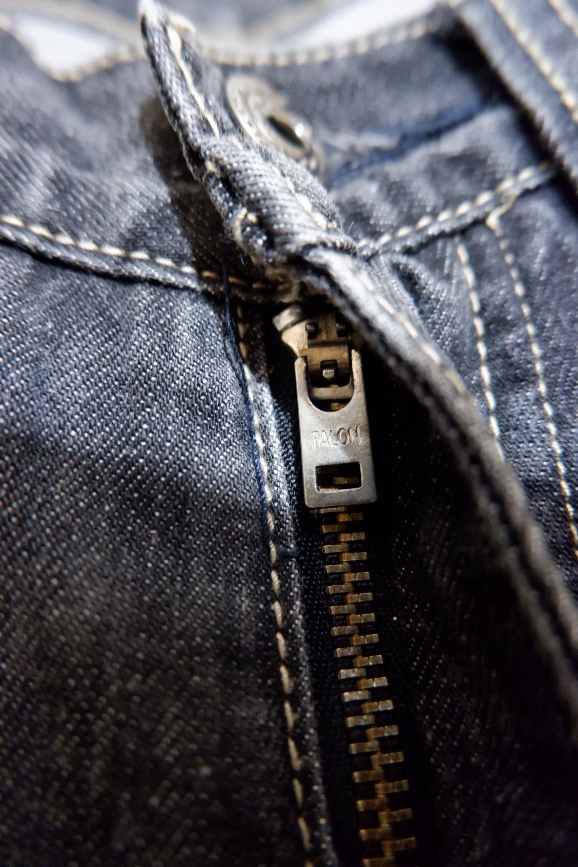 If Six Was Nine Vintage Zunis Distressed Ripped Selvedge Denim Size US 30 / EU 46 - 5 Thumbnail