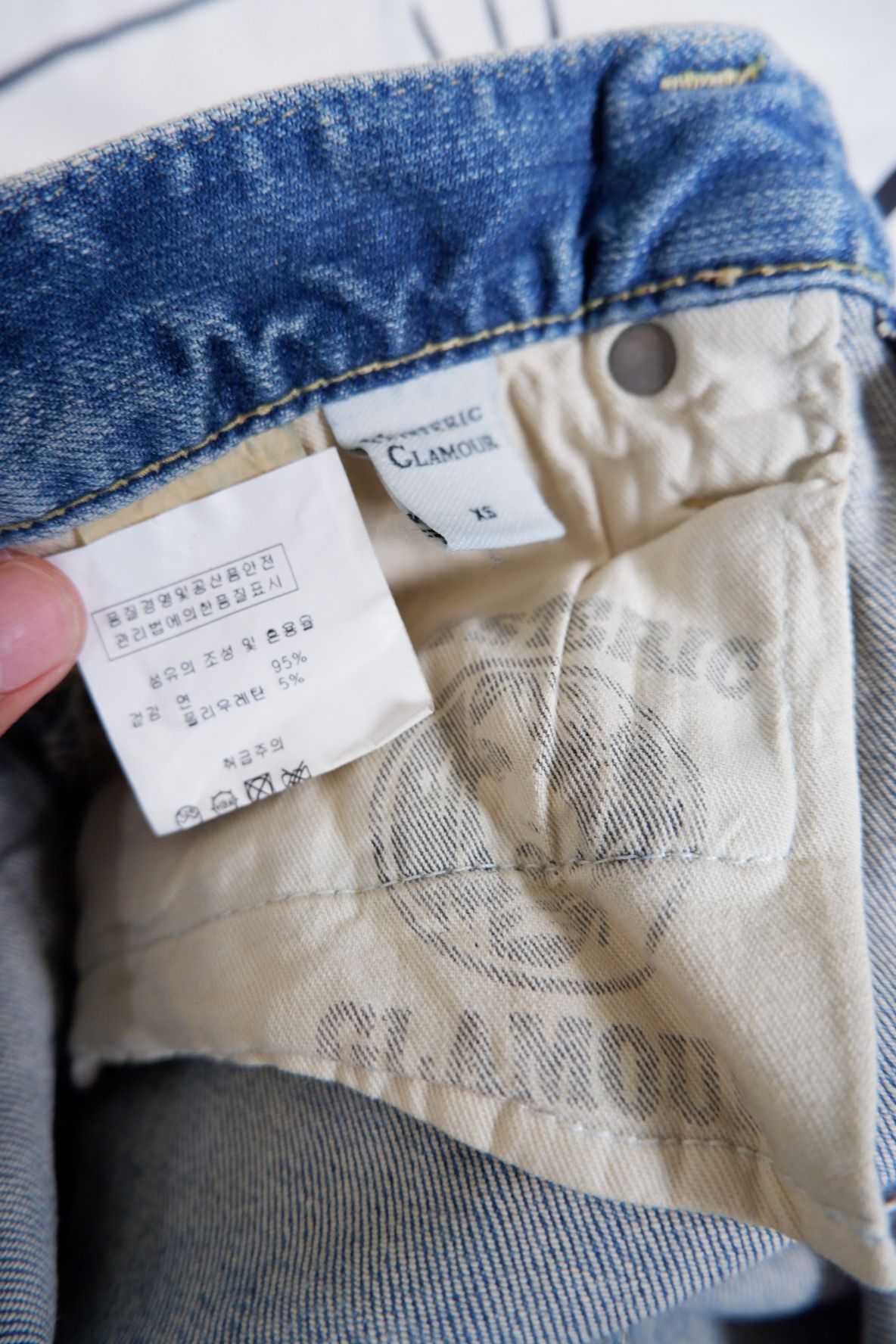 Hysteric Glamour Search And Destroy Studded Printed Denim Size US 28 / EU 44 - 9 Thumbnail