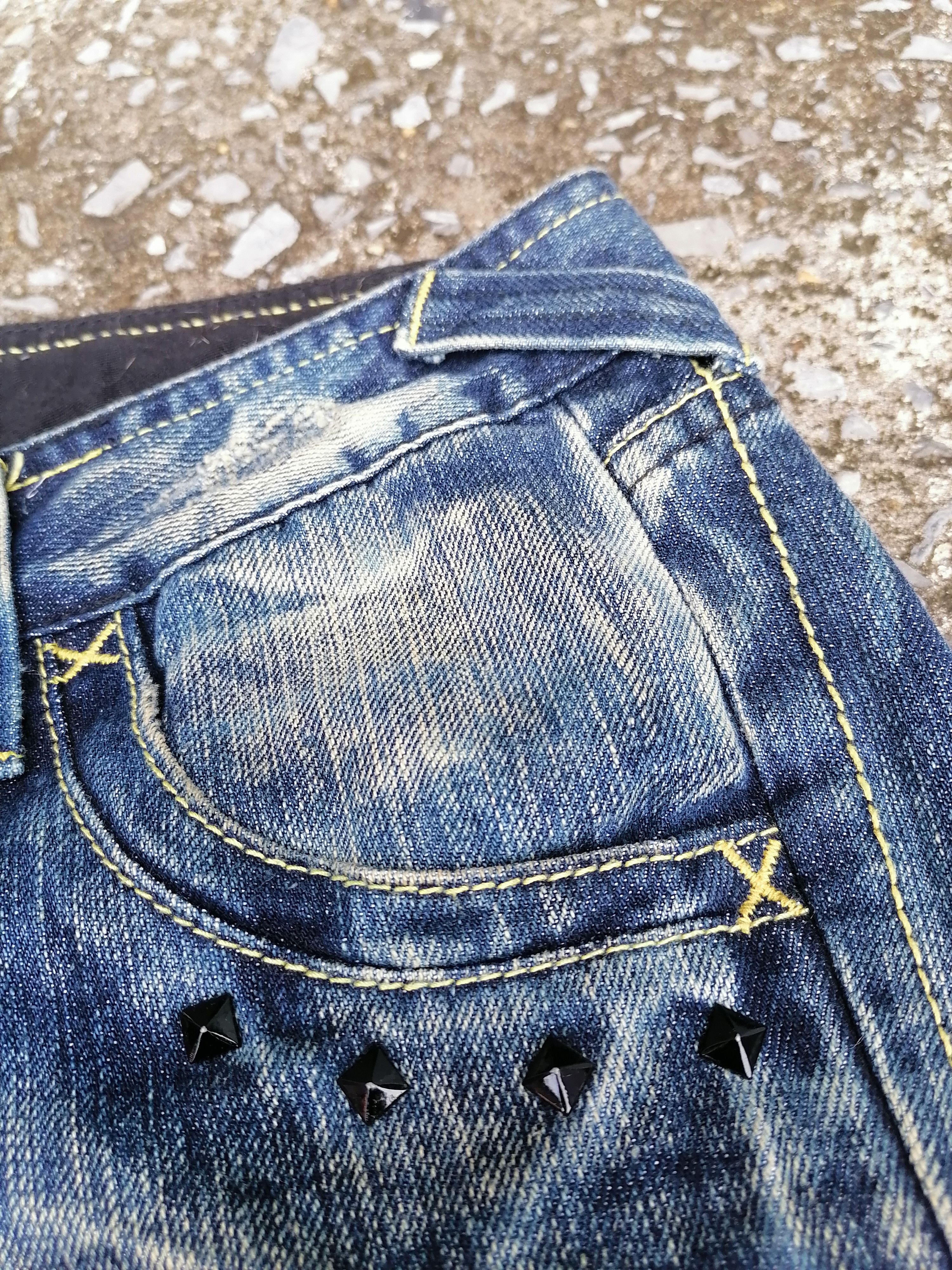 Japanese Brand × Lee Lee Low -Rise Nice Design Flared Jeans Size 29" - 6 Thumbnail