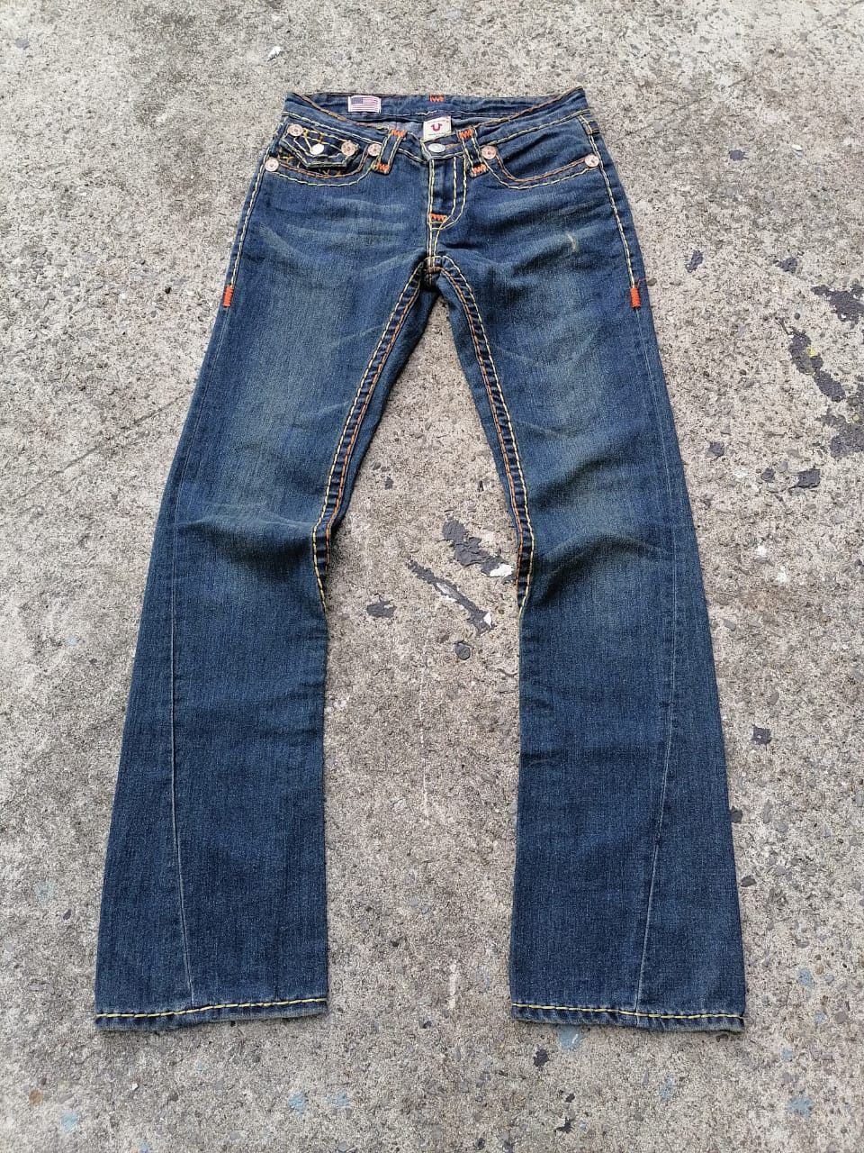 True Religion True Religion Joey Super T Denim Jeans Size 30" / US 8 / IT 44 - 1 Thumbnail