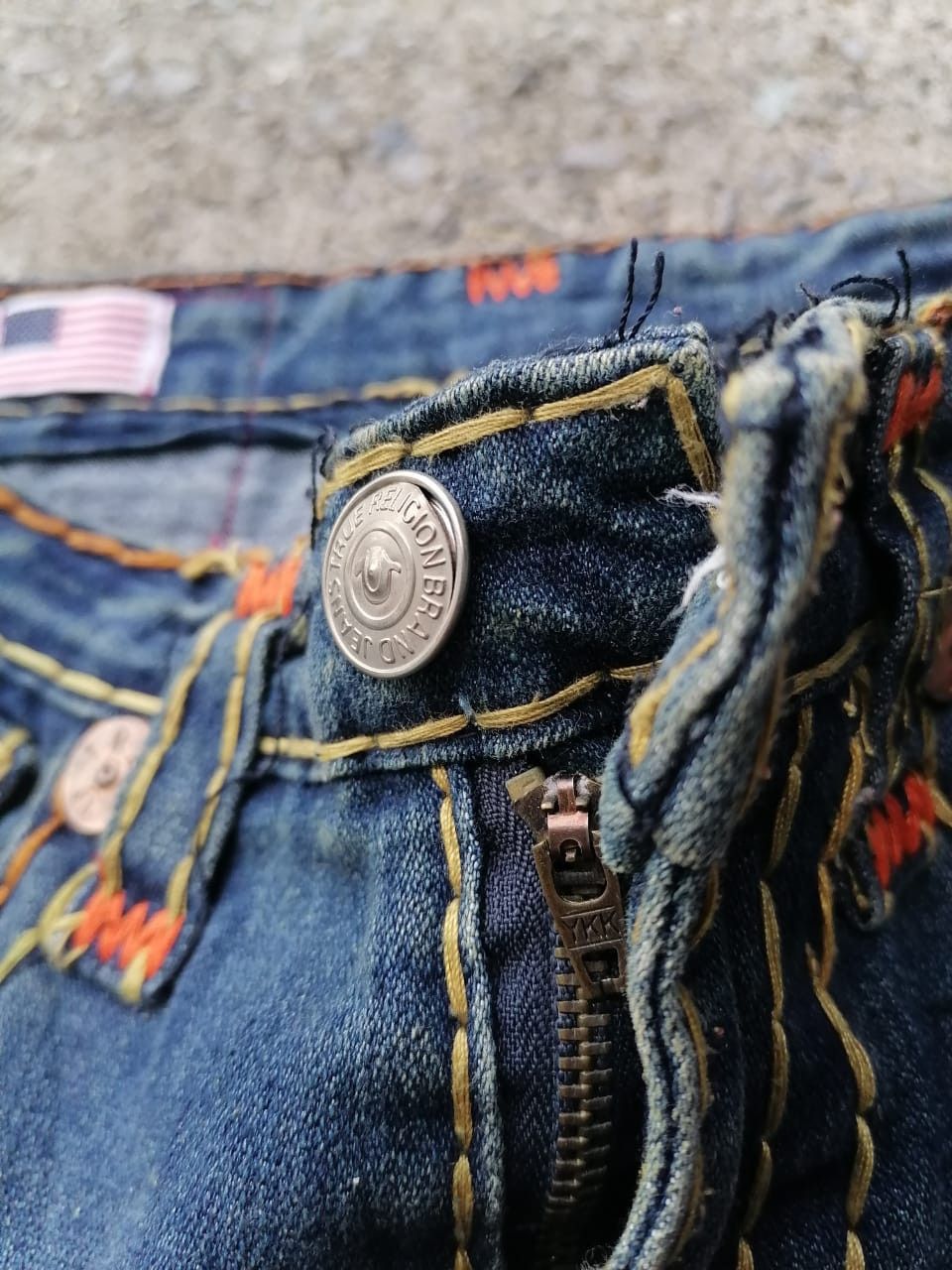 True Religion True Religion Joey Super T Denim Jeans Size 30" / US 8 / IT 44 - 4 Thumbnail