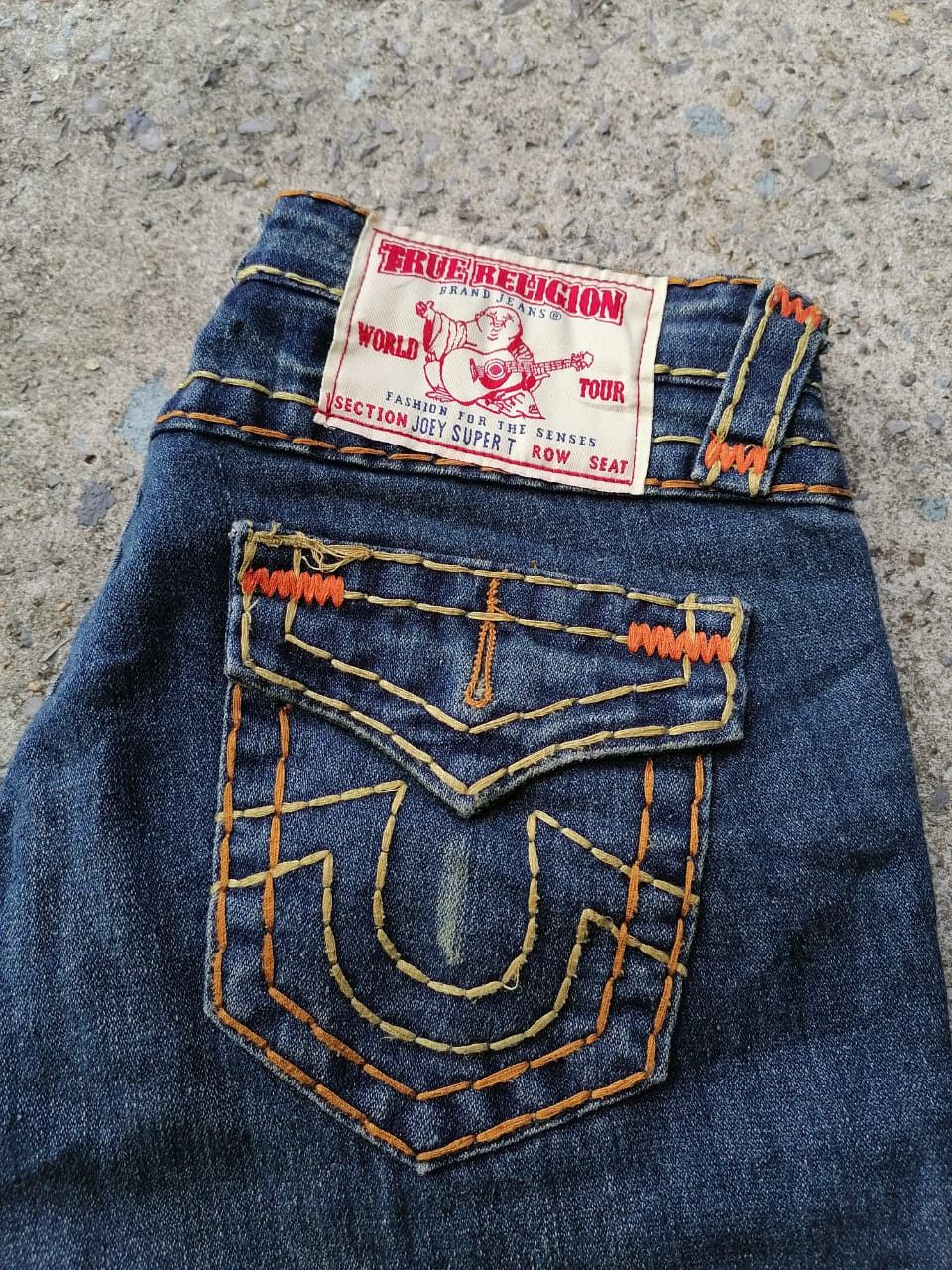 True Religion True Religion Joey Super T Denim Jeans Size 30" / US 8 / IT 44 - 7 Thumbnail