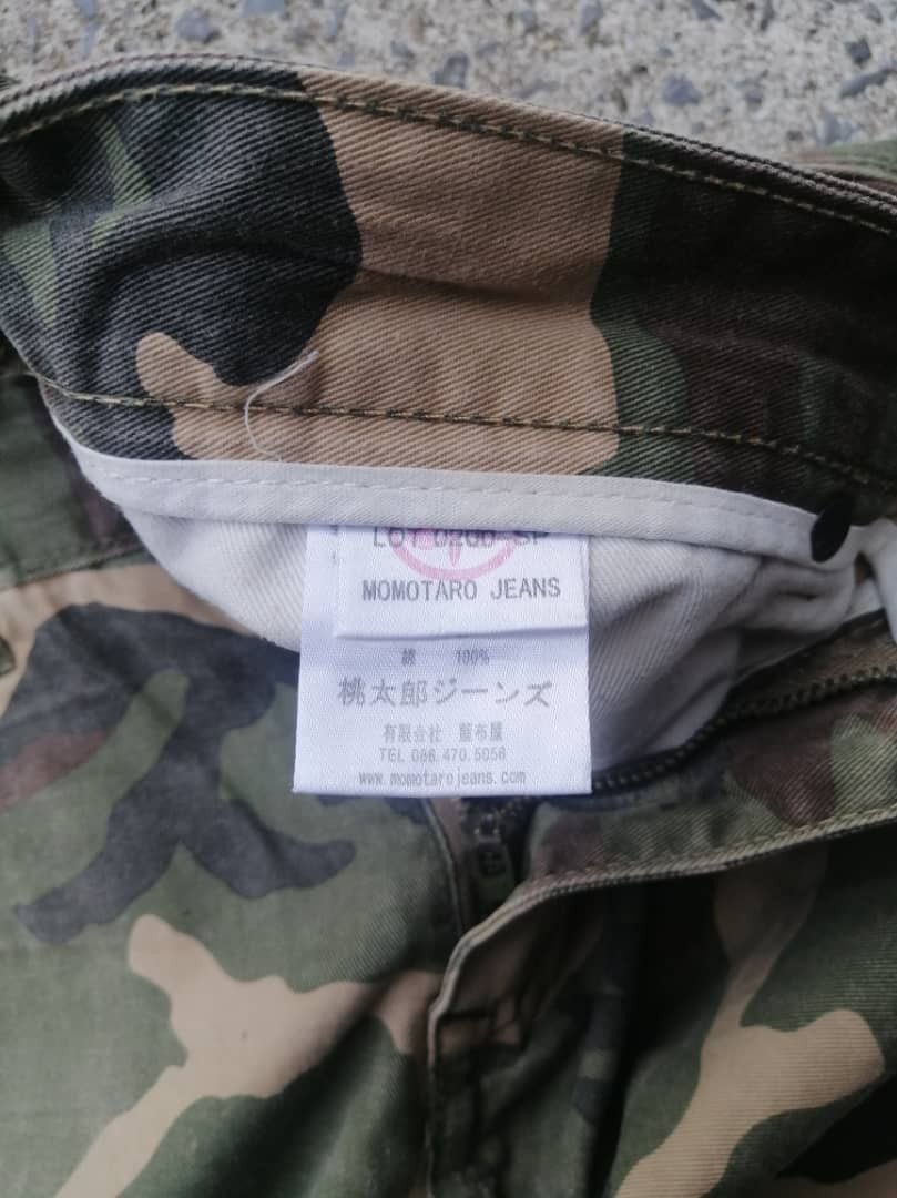 Designer × Japanese Brand Momotaro Camo Short Pants Size US 32 / EU 48 - 6 Thumbnail