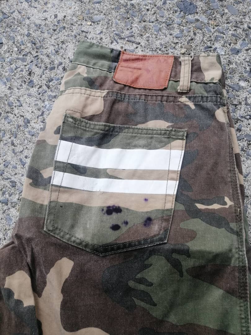 Designer × Japanese Brand Momotaro Camo Short Pants Size US 32 / EU 48 - 4 Thumbnail