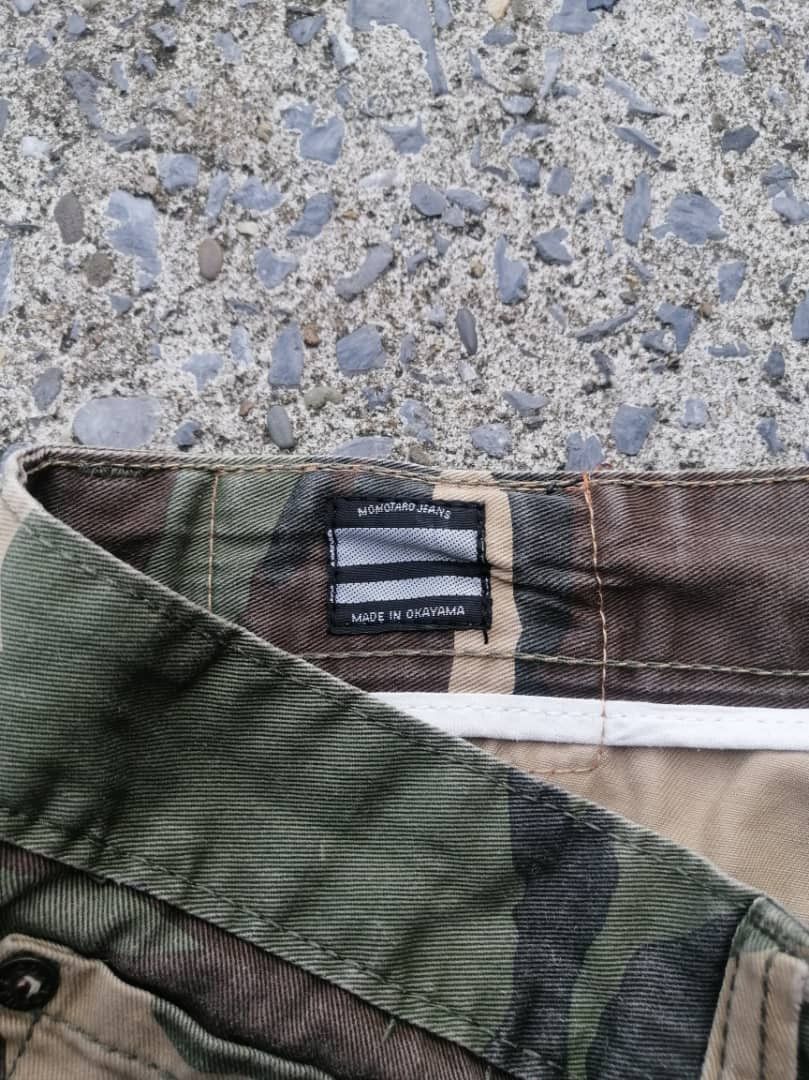 Designer × Japanese Brand Momotaro Camo Short Pants Size US 32 / EU 48 - 3 Thumbnail