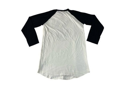 Playboy 90s Playboy Bunny Head Raglan 3/4 Quarter Big Logo Tee Size US S / EU 44-46 / 1 - 2 Thumbnail