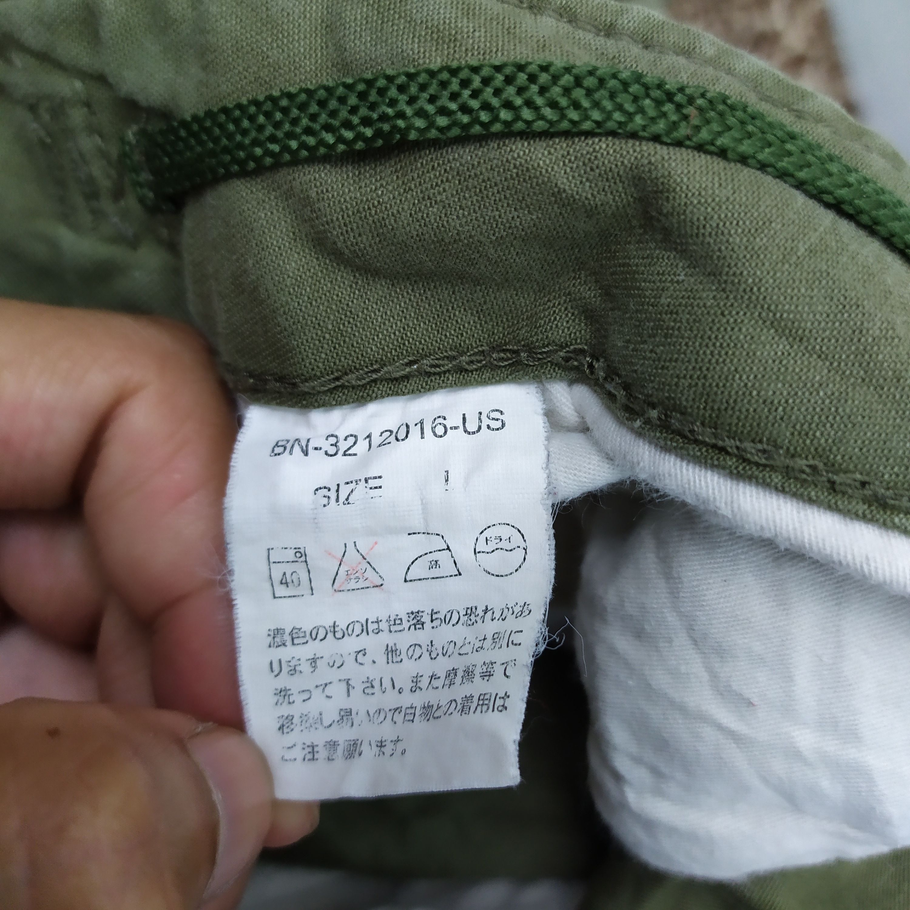 Japanese Brand × Vintage VINTAGE BACK NUMBER FADED CARGO PANTS Size US 32 / EU 48 - 12 Thumbnail
