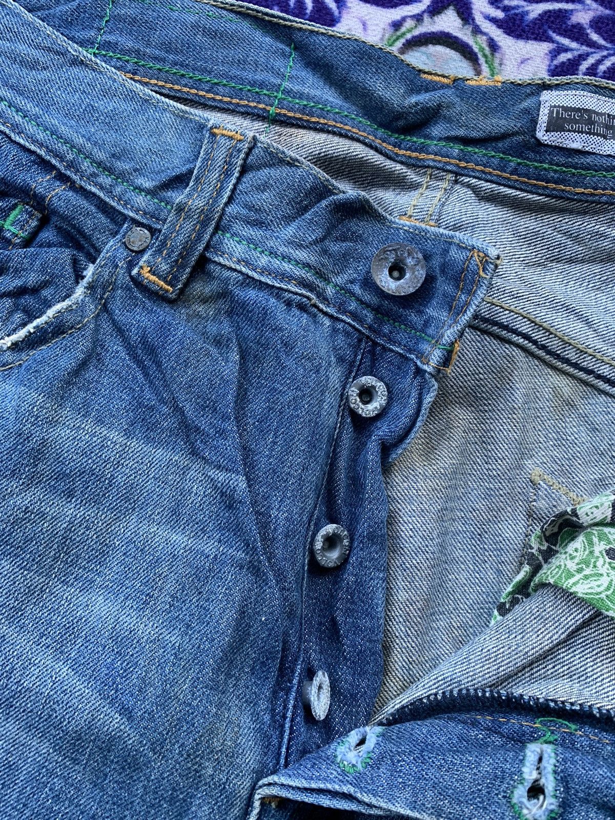 Volcom Vintage Volcom Distressed Denim Size US 33 - 5 Thumbnail