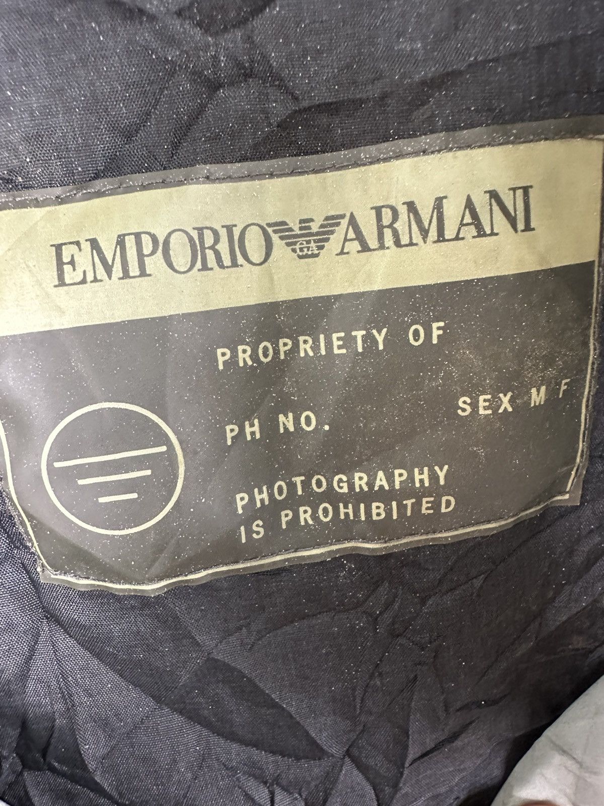 Emporio Armani Emporio Armani Jacket Made in Italy Size US L / EU 52-54 / 3 - 9 Thumbnail