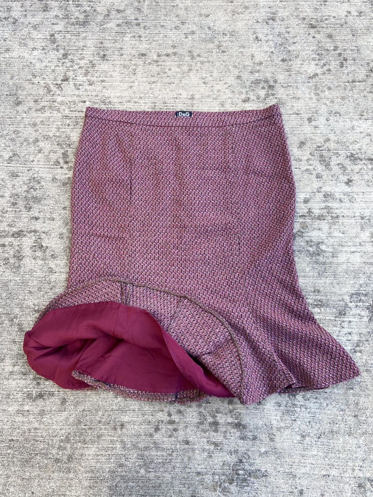 Dolce & Gabbana D&G midi skirt made in Italy Size 32" / US 10 / IT 46 - 2 Thumbnail