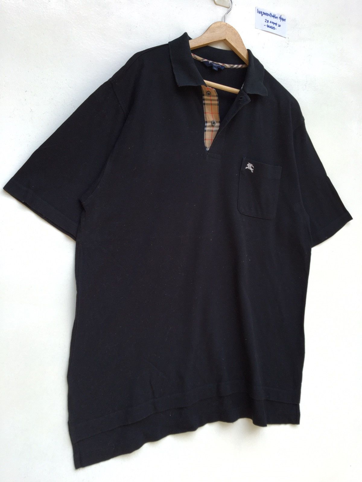 Burberry Vintage Burberry Checkered Polo Shirt Big Size Size US XL / EU 56 / 4 - 4 Thumbnail